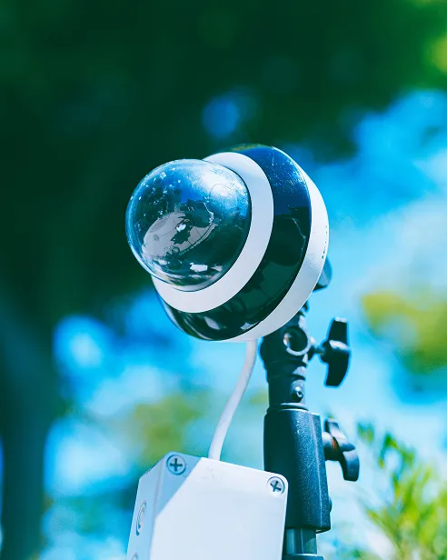 災害現場でも活躍するAI警備の強みのイメージ