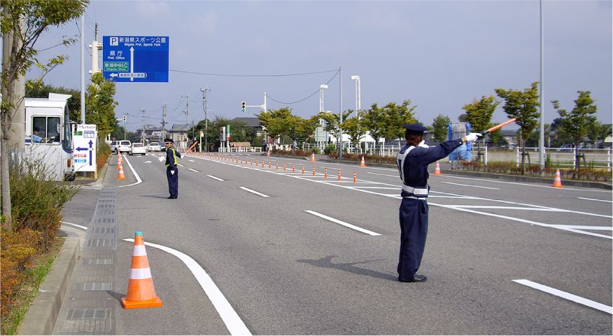 雑踏警備業務