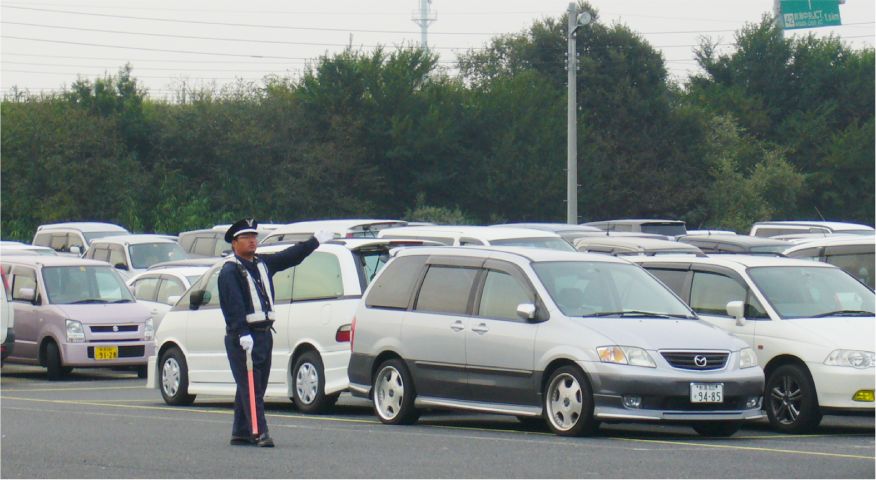 店舗等の商業施設駐車場